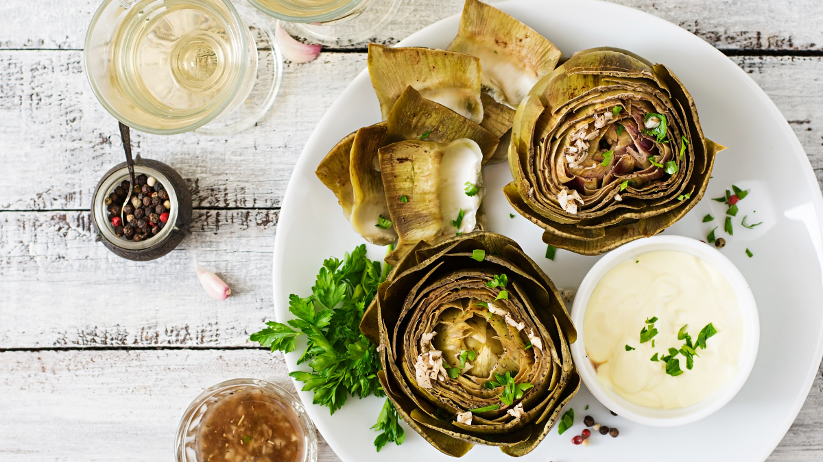 Easy Steamed Artichokes Recipe