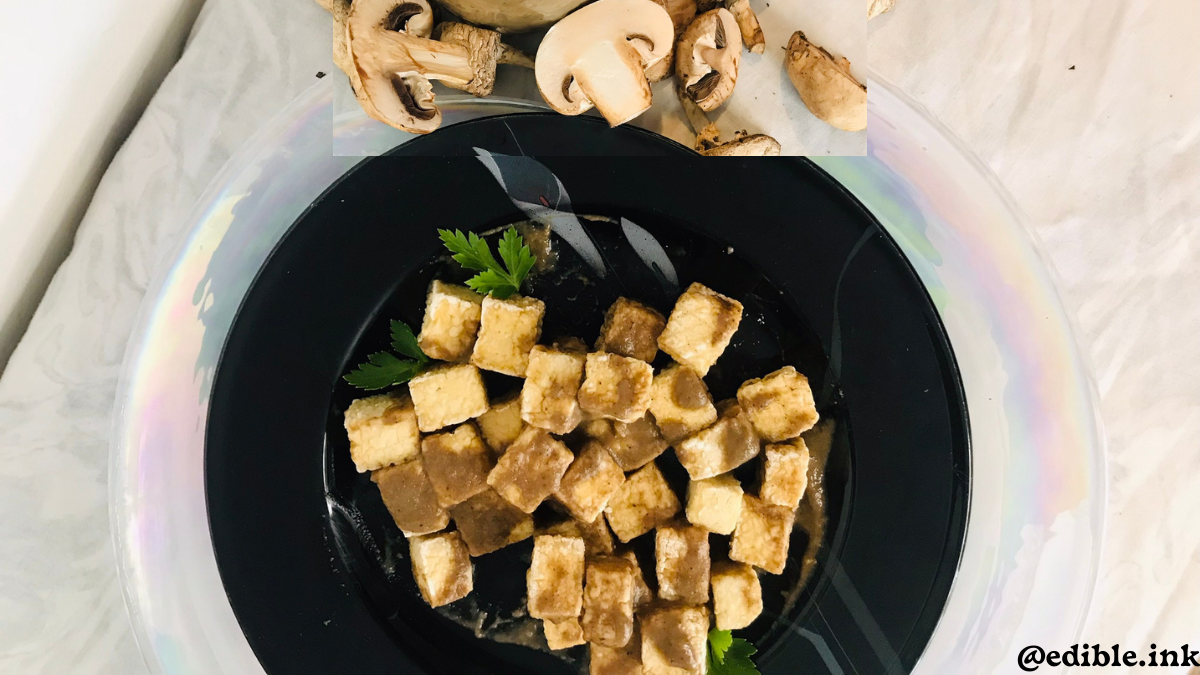 Mushroom Marinated Tofu
